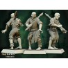 Zombie Warriors x 5 - Bigusson - Druk 3d - Highlands Miniatures