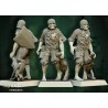 Zombie Warriors x 5 - Bigusson - Druk 3d - Highlands Miniatures