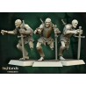 Zombie Warriors x 5 - Bigusson - Druk 3d - Highlands Miniatures