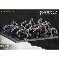 Ghouls Unit x10 - Bigusson - Druk 3d - Highlands Miniatures