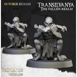 Ghouls Unit x10 - Bigusson - Druk 3d - Highlands Miniatures