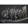Skeleton Warriors Unit x7 + command - Bigusson - Highlands Miniatures