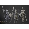 Skeleton Warriors Unit x7 + command - Bigusson - Highlands Miniatures