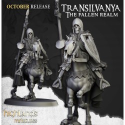 Mounted Skeletons x7 + command - Bigusson - Druk 3d - Highlands Miniatures