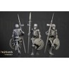 Skeleton Warriors Unit x7 + command - Bigusson - Highlands Miniatures