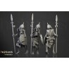 Skeleton Warriors Unit x7 + command - Bigusson - Highlands Miniatures