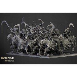 Spectral Cavalry Unit x5 - Bigusson - Druk 3d - Highlands Miniatures