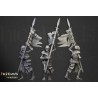 Skeleton Warriors Unit x7 + command - Bigusson - Highlands Miniatures