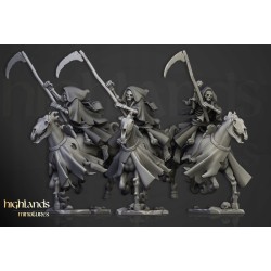 Spectral Cavalry Unit x5 - Bigusson - Druk 3d - Highlands Miniatures