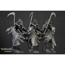 Spectral Cavalry Unit x5 - Bigusson - Druk 3d - Highlands Miniatures