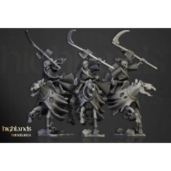 Spectral Cavalry Unit x5 - Bigusson - Druk 3d - Highlands Miniatures