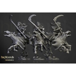 Spectral Cavalry Unit x5 - Bigusson - Druk 3d - Highlands Miniatures