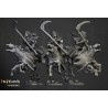 Spectral Cavalry Unit x5 - Bigusson - Druk 3d - Highlands Miniatures