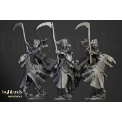 Spectral Cavalry Unit x5 - Bigusson - Druk 3d - Highlands Miniatures
