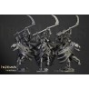 Spectral Cavalry Unit x5 - Bigusson - Druk 3d - Highlands Miniatures