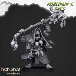 Orc Shaman 2 - Bigusson - Druk 3d - Highlands Miniatures