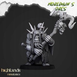 Orc Shaman 1 - Bigusson - Druk 3d - Highlands Miniatures