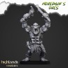 Cave Orcs with hand weapons x7 +cmd - Bigusson - Highlands Miniatures
