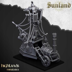Sunland Ironclad Landship - Druk 3d - Highlands Miniatures