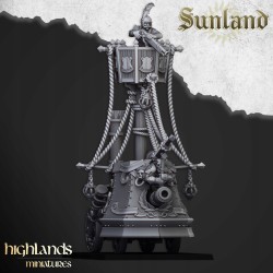 Sunland Ironclad Landship - Druk 3d - Highlands Miniatures