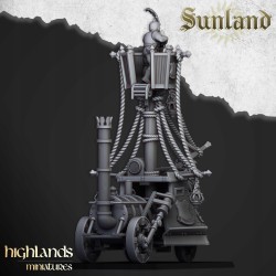 Sunland Ironclad Landship - Druk 3d - Highlands Miniatures