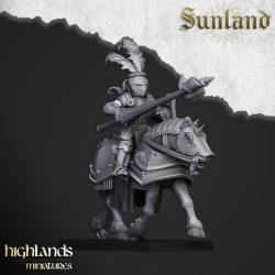 Sunland Cavalry x 2 + 3 grupa dowodzenia - druk 3d - Highlands Miniatures