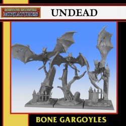 Bone Gargoyles Unit - Bigusson - Druk 3D - Wampiry - Monstrous Encounters
