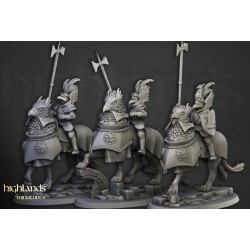 Knights of the Rising Sun x3 - Bigusson - druk 3d - Highlands Miniatures