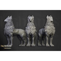 Knights of the Rising Sun x3 - Bigusson - druk 3d - Highlands Miniatures