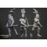 Sunland Knights on Foot x7 + command - Bigusson - Highlands Miniatures
