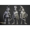 Sunland Knights on Foot x7 + command - Bigusson - Highlands Miniatures