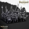Sunland Troops with Halberds x7 + command - Bigusson - Highlands Miniatures