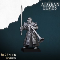 Swords of Messara x7 + command group - Bigusson - Highlands Miniatures
