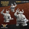 Dwarf Anvil Chariot - Bigusson - Druk 3D - White Angels