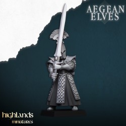 Swords of Messara x7 + command group - Bigusson - Highlands Miniatures