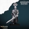 Swords of Messara x7 + command group - Bigusson - Highlands Miniatures