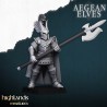 Mycenaean Guard x7 + command group - Bigusson - Highlands Miniatures