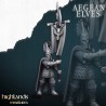 Mycenaean Guard x7 + command group - Bigusson - Highlands Miniatures