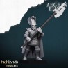 Mycenaean Guard x7 + command group - Bigusson - Highlands Miniatures