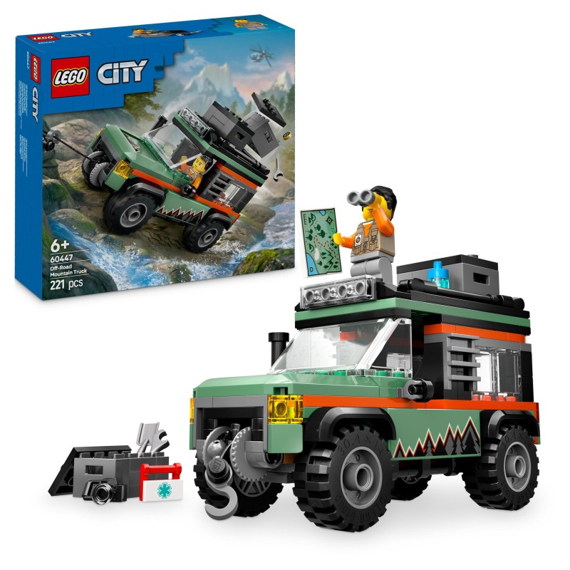 LEGO City Górska ciężarówka terenowa 4x4 60447