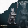Mycenaean Guard x7 + command group - Bigusson - Highlands Miniatures
