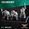 LIZARD CENTAUR White Angels druk 3d