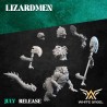 LIZARD CENTAUR White Angels druk 3d