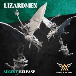 PTERANODON RIDER White Angels