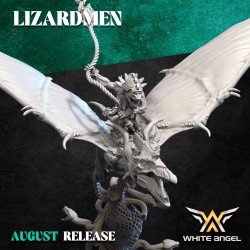 PTERANODON RIDER White Angels