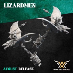 PTERANODON RIDER White Angels