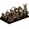 Norse Raiders with hand weapons and shields x10