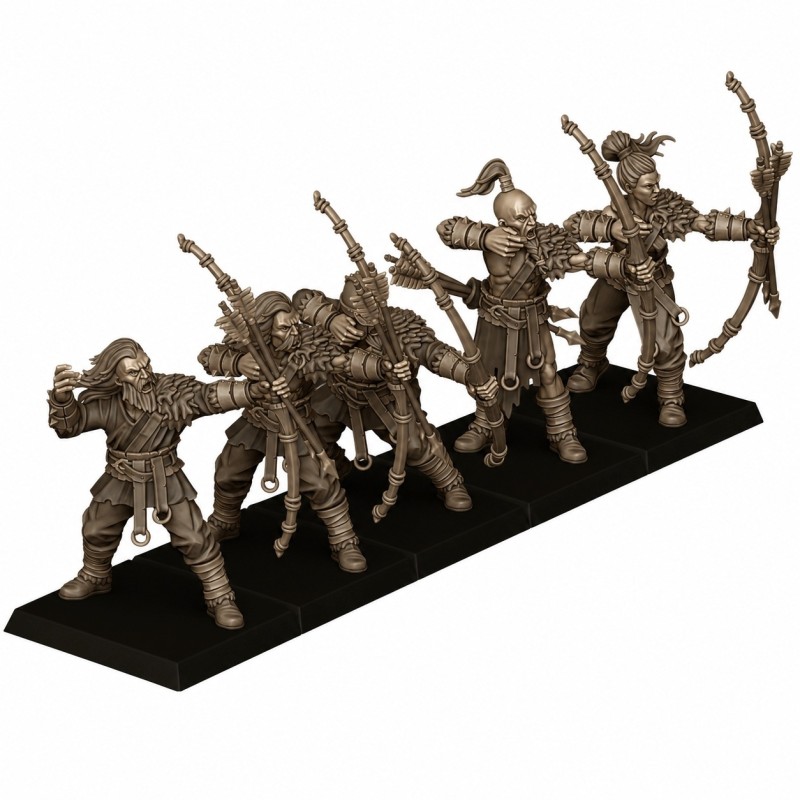 Norse Bowmen x10 druk 3d