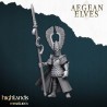 Aegean Elf Chariot - Bigusson - Highlands Miniatures