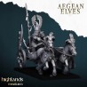 Aegean Elf Chariot - Bigusson - Highlands Miniatures